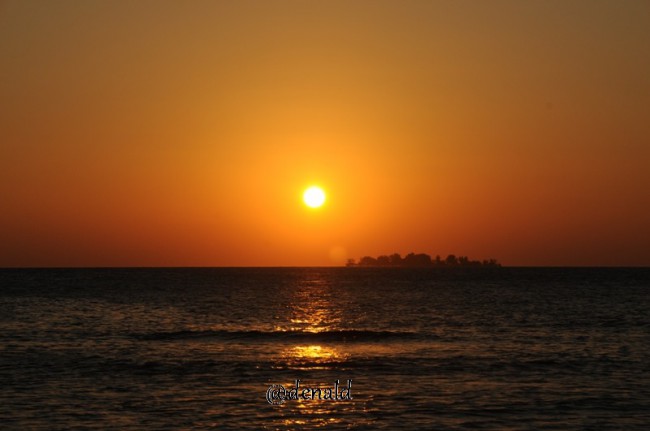Sunset di Tanjung Gelam