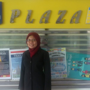 Cita-cita dari dulu foto disini begitu selesai sidang