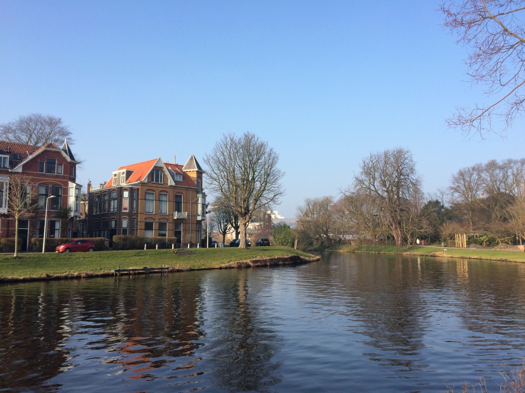 Lingkungan kampus Universitas Leiden