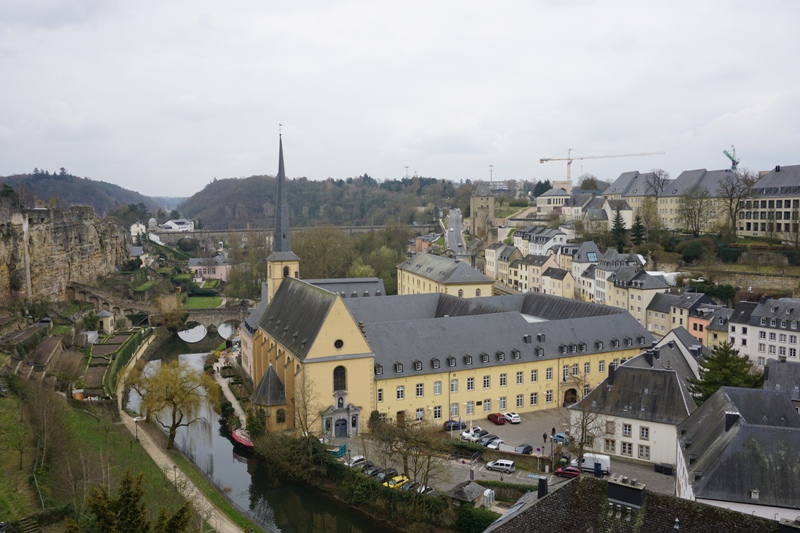 The Old Quarter, Luxembourg City, a UNESCO World Heritage Site in 1994.