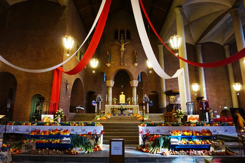 Sayur mayur yang ada dalam Gereja