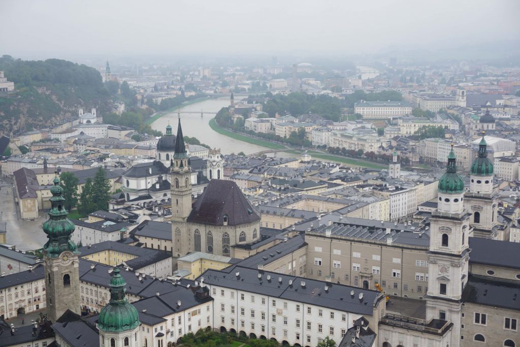 Salzburg dari Hohensalzburg Castle