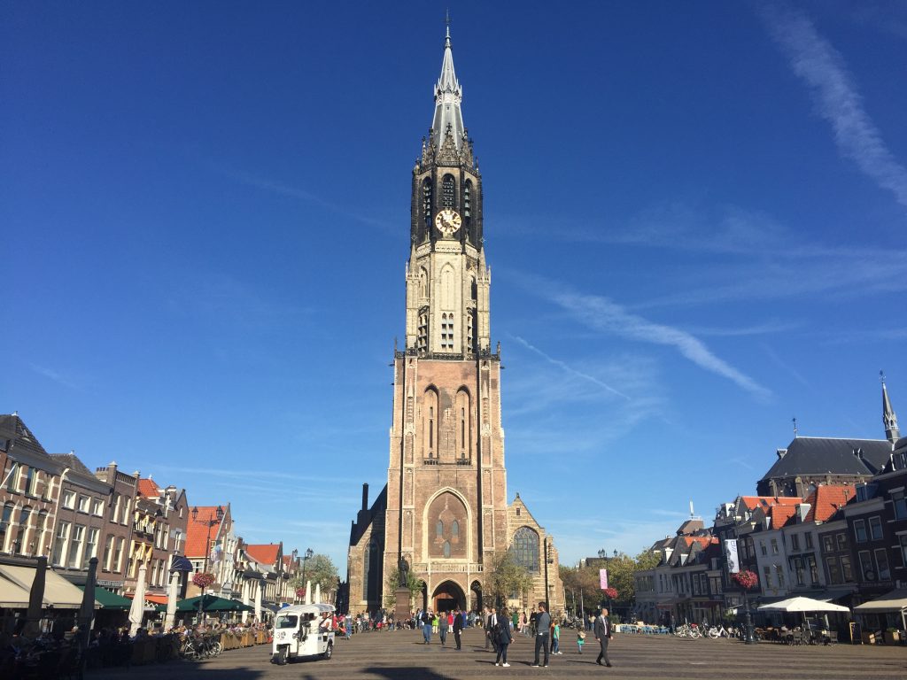 Delft saat cuaca cerah