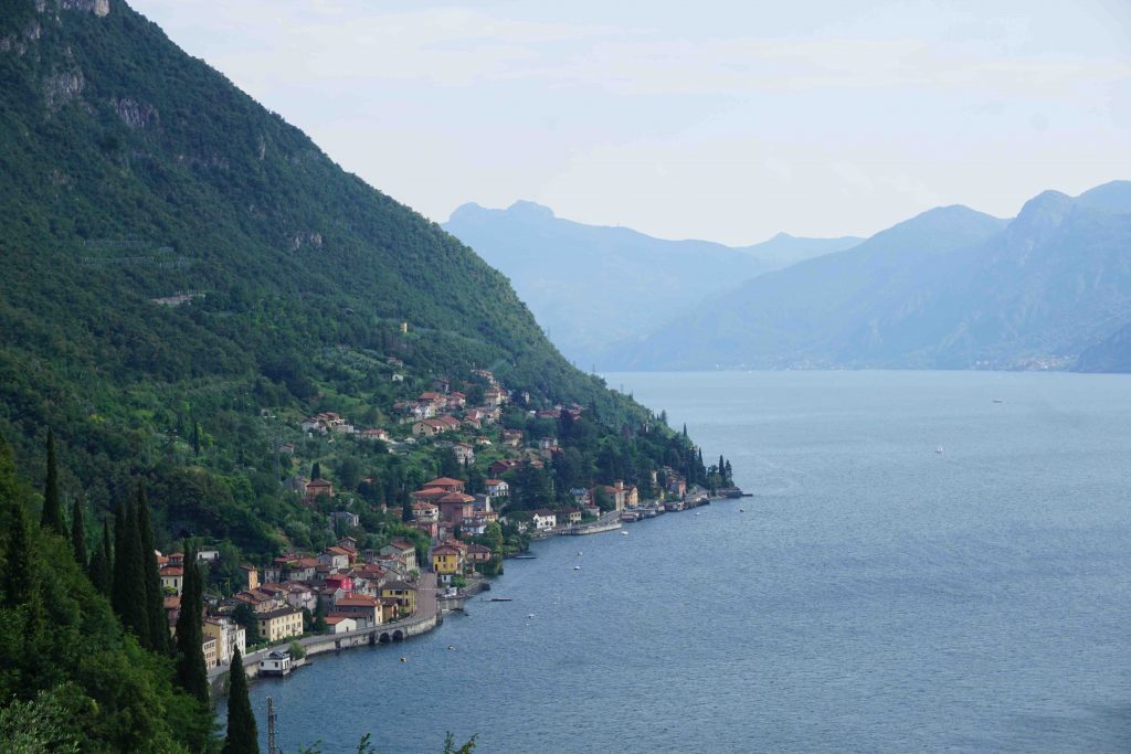 Dari atas Castello di Vezio - Varenna - Lake Como - Italy
