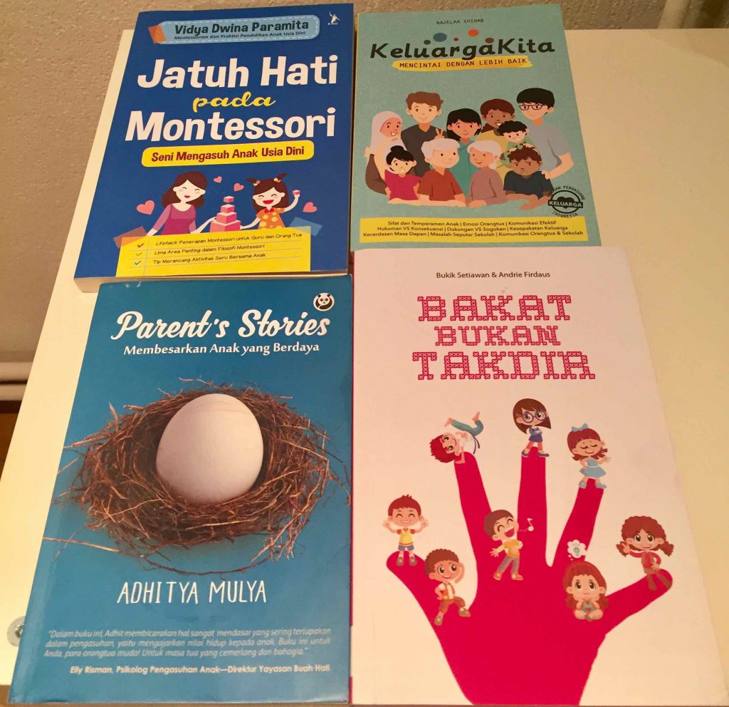 Tiga buku parenting yang tidak ada di goodreads