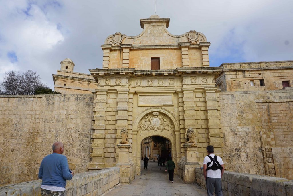 Gerbang kota Mdina - Malta