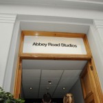 This is the famous entrance to the studio building